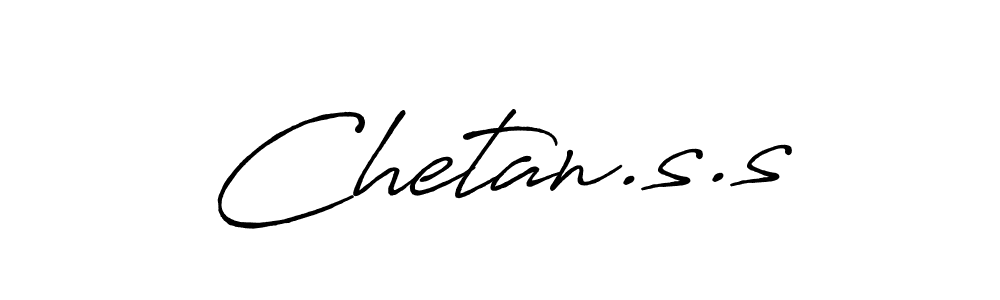 It looks lik you need a new signature style for name Chetan.s.s. Design unique handwritten (Antro_Vectra_Bolder) signature with our free signature maker in just a few clicks. Chetan.s.s signature style 7 images and pictures png