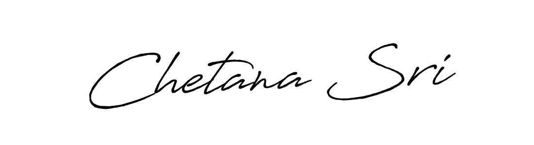 Design your own signature with our free online signature maker. With this signature software, you can create a handwritten (Antro_Vectra_Bolder) signature for name Chetana Sri. Chetana Sri signature style 7 images and pictures png