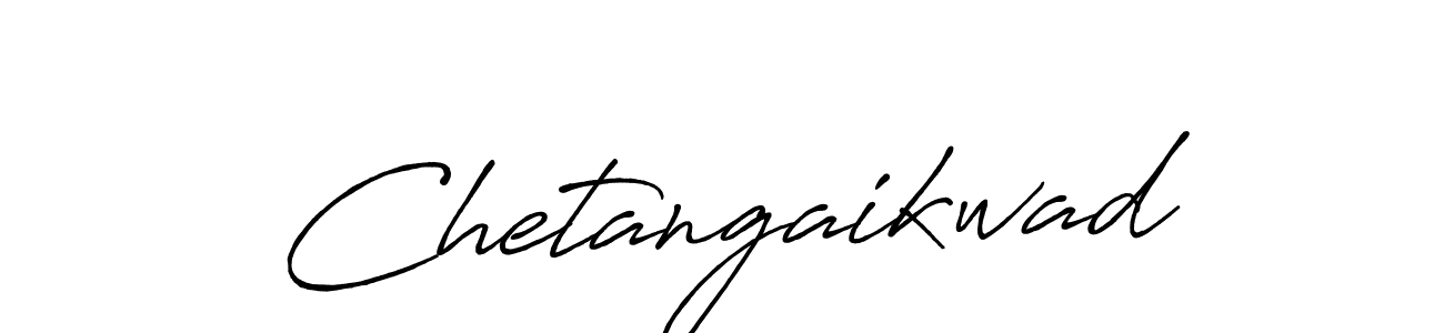 Use a signature maker to create a handwritten signature online. With this signature software, you can design (Antro_Vectra_Bolder) your own signature for name Chetangaikwad. Chetangaikwad signature style 7 images and pictures png