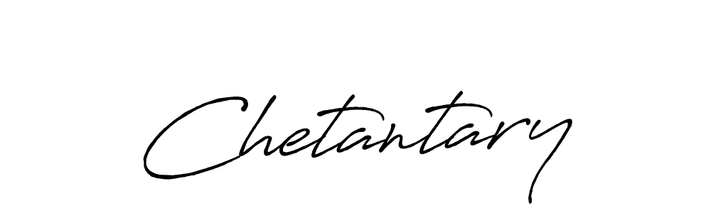 Use a signature maker to create a handwritten signature online. With this signature software, you can design (Antro_Vectra_Bolder) your own signature for name Chetantary. Chetantary signature style 7 images and pictures png