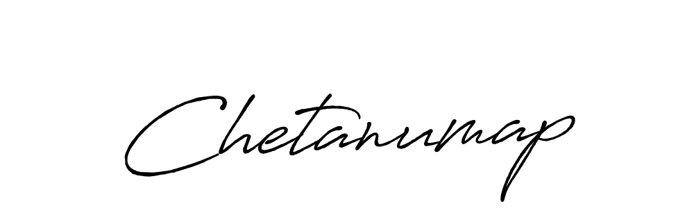 Use a signature maker to create a handwritten signature online. With this signature software, you can design (Antro_Vectra_Bolder) your own signature for name Chetanumap. Chetanumap signature style 7 images and pictures png