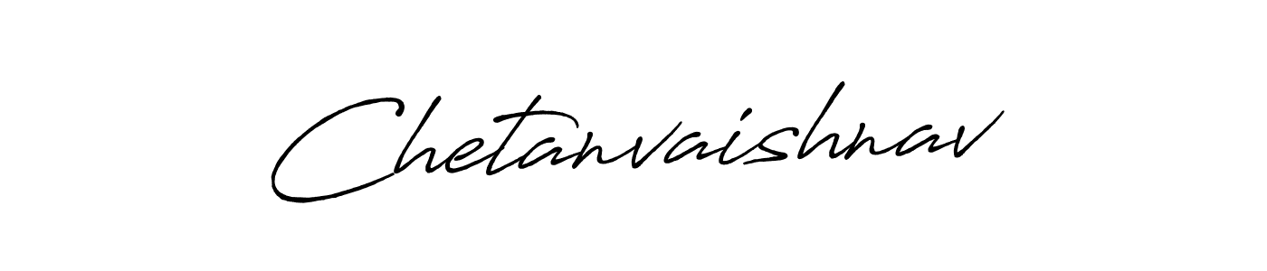 How to make Chetanvaishnav signature? Antro_Vectra_Bolder is a professional autograph style. Create handwritten signature for Chetanvaishnav name. Chetanvaishnav signature style 7 images and pictures png