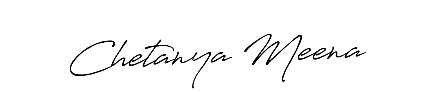 Once you've used our free online signature maker to create your best signature Antro_Vectra_Bolder style, it's time to enjoy all of the benefits that Chetanya Meena name signing documents. Chetanya Meena signature style 7 images and pictures png