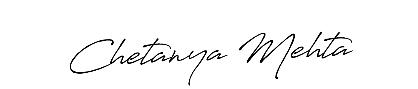 It looks lik you need a new signature style for name Chetanya Mehta. Design unique handwritten (Antro_Vectra_Bolder) signature with our free signature maker in just a few clicks. Chetanya Mehta signature style 7 images and pictures png