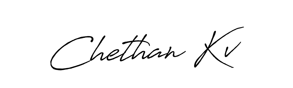 Also You can easily find your signature by using the search form. We will create Chethan Kv name handwritten signature images for you free of cost using Antro_Vectra_Bolder sign style. Chethan Kv signature style 7 images and pictures png