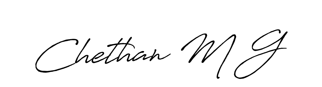Once you've used our free online signature maker to create your best signature Antro_Vectra_Bolder style, it's time to enjoy all of the benefits that Chethan M G name signing documents. Chethan M G signature style 7 images and pictures png