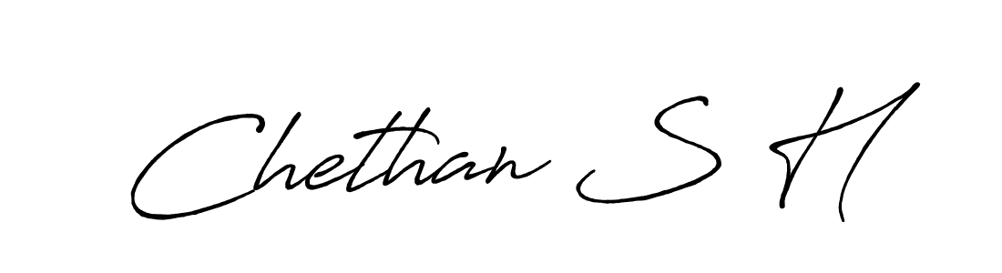 Make a beautiful signature design for name Chethan S H. Use this online signature maker to create a handwritten signature for free. Chethan S H signature style 7 images and pictures png