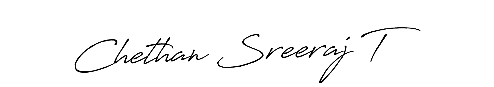 Here are the top 10 professional signature styles for the name Chethan Sreeraj T. These are the best autograph styles you can use for your name. Chethan Sreeraj T signature style 7 images and pictures png