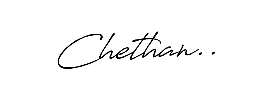 Chethan.. stylish signature style. Best Handwritten Sign (Antro_Vectra_Bolder) for my name. Handwritten Signature Collection Ideas for my name Chethan... Chethan.. signature style 7 images and pictures png