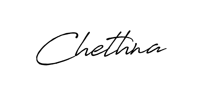 Use a signature maker to create a handwritten signature online. With this signature software, you can design (Antro_Vectra_Bolder) your own signature for name Chethna. Chethna signature style 7 images and pictures png