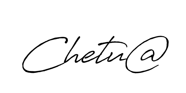 You should practise on your own different ways (Antro_Vectra_Bolder) to write your name (Chetu@) in signature. don't let someone else do it for you. Chetu@ signature style 7 images and pictures png