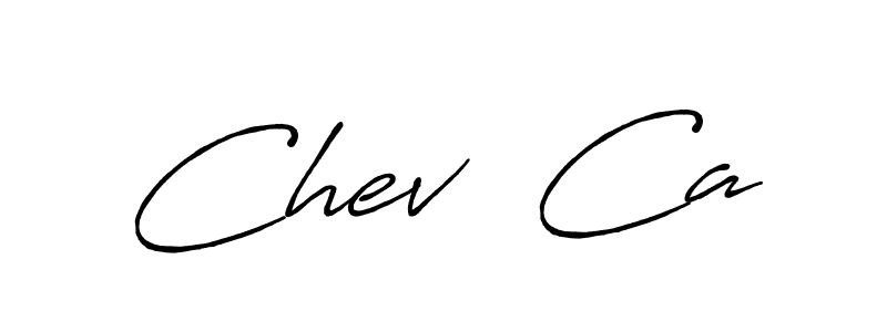 It looks lik you need a new signature style for name Chev  Ca. Design unique handwritten (Antro_Vectra_Bolder) signature with our free signature maker in just a few clicks. Chev  Ca signature style 7 images and pictures png