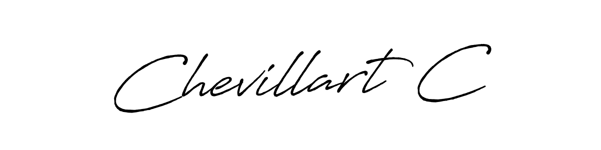 Create a beautiful signature design for name Chevillart C. With this signature (Antro_Vectra_Bolder) fonts, you can make a handwritten signature for free. Chevillart C signature style 7 images and pictures png