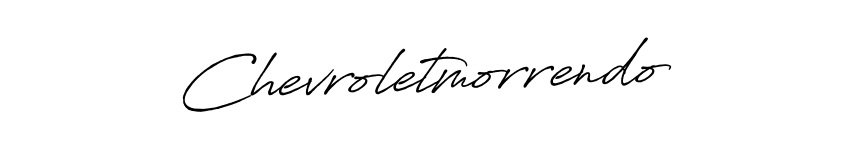 It looks lik you need a new signature style for name Chevroletmorrendo. Design unique handwritten (Antro_Vectra_Bolder) signature with our free signature maker in just a few clicks. Chevroletmorrendo signature style 7 images and pictures png