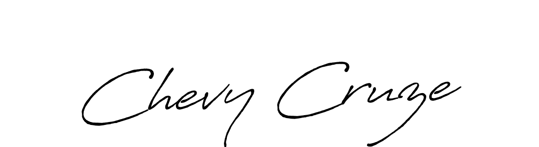 Make a beautiful signature design for name Chevy Cruze. With this signature (Antro_Vectra_Bolder) style, you can create a handwritten signature for free. Chevy Cruze signature style 7 images and pictures png