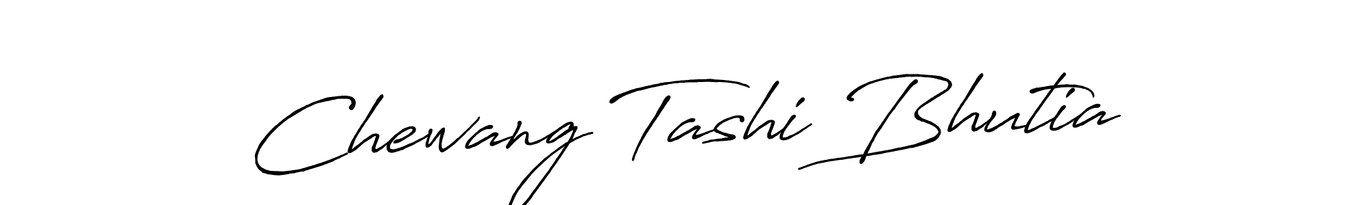 How to Draw Chewang Tashi Bhutia signature style? Antro_Vectra_Bolder is a latest design signature styles for name Chewang Tashi Bhutia. Chewang Tashi Bhutia signature style 7 images and pictures png