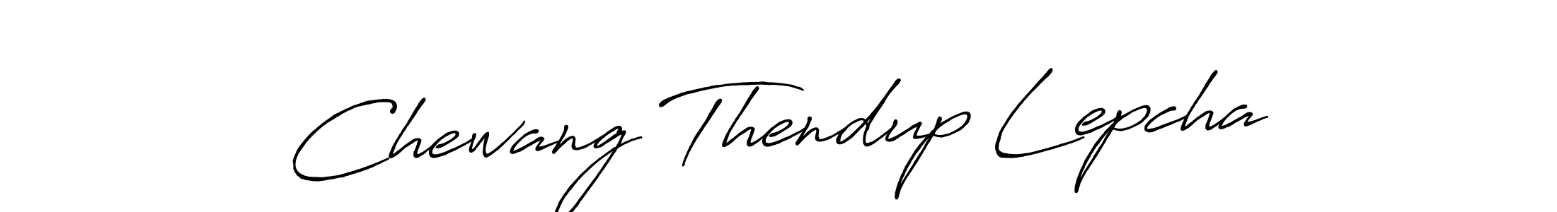 It looks lik you need a new signature style for name Chewang Thendup Lepcha. Design unique handwritten (Antro_Vectra_Bolder) signature with our free signature maker in just a few clicks. Chewang Thendup Lepcha signature style 7 images and pictures png