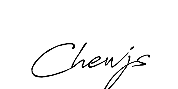 Once you've used our free online signature maker to create your best signature Antro_Vectra_Bolder style, it's time to enjoy all of the benefits that Chewjs name signing documents. Chewjs signature style 7 images and pictures png