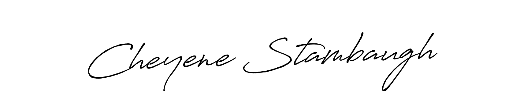 The best way (Antro_Vectra_Bolder) to make a short signature is to pick only two or three words in your name. The name Cheyene Stambaugh include a total of six letters. For converting this name. Cheyene Stambaugh signature style 7 images and pictures png