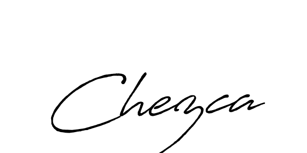 Also we have Chezca name is the best signature style. Create professional handwritten signature collection using Antro_Vectra_Bolder autograph style. Chezca signature style 7 images and pictures png