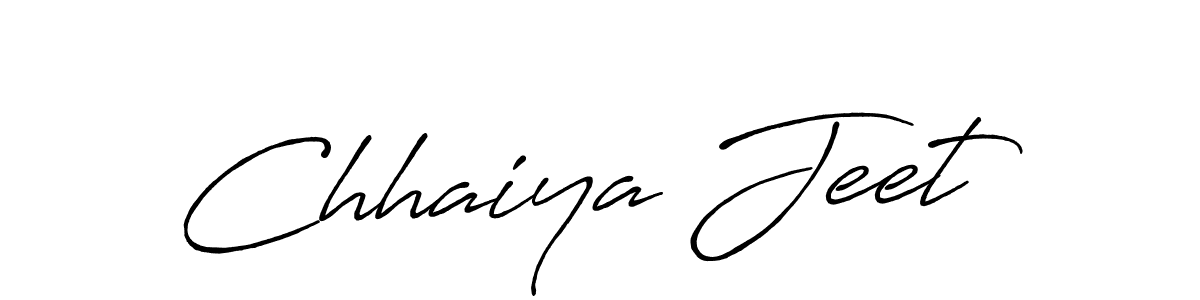 How to make Chhaiya Jeet signature? Antro_Vectra_Bolder is a professional autograph style. Create handwritten signature for Chhaiya Jeet name. Chhaiya Jeet signature style 7 images and pictures png