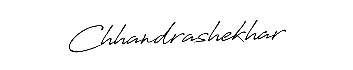 How to make Chhandrashekhar signature? Antro_Vectra_Bolder is a professional autograph style. Create handwritten signature for Chhandrashekhar name. Chhandrashekhar signature style 7 images and pictures png