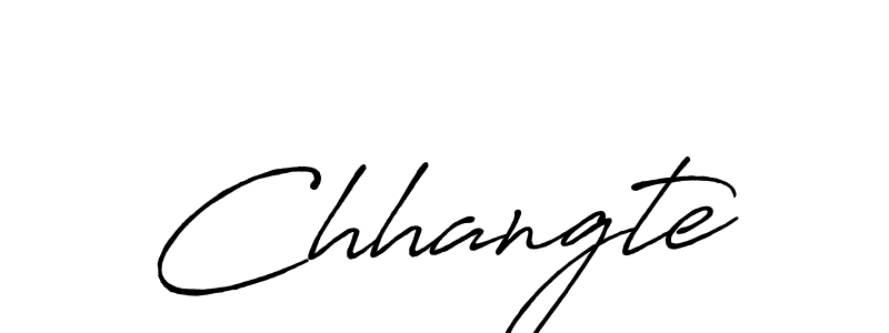 How to make Chhangte name signature. Use Antro_Vectra_Bolder style for creating short signs online. This is the latest handwritten sign. Chhangte signature style 7 images and pictures png