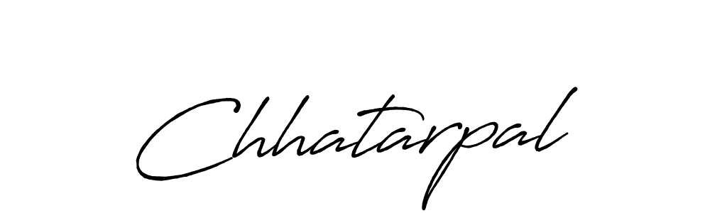 Create a beautiful signature design for name Chhatarpal. With this signature (Antro_Vectra_Bolder) fonts, you can make a handwritten signature for free. Chhatarpal signature style 7 images and pictures png