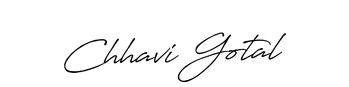 Make a beautiful signature design for name Chhavi Gotal. Use this online signature maker to create a handwritten signature for free. Chhavi Gotal signature style 7 images and pictures png