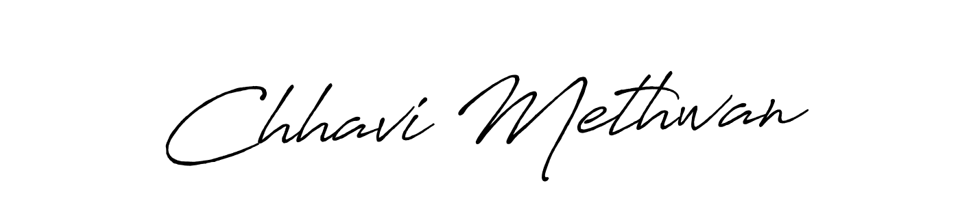 Similarly Antro_Vectra_Bolder is the best handwritten signature design. Signature creator online .You can use it as an online autograph creator for name Chhavi Methwan. Chhavi Methwan signature style 7 images and pictures png