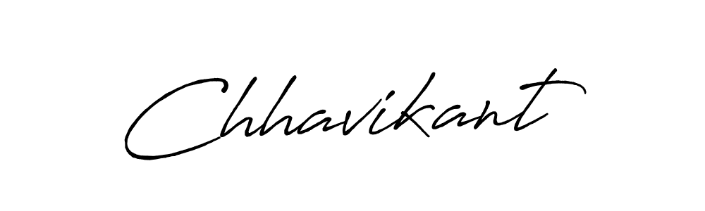 Create a beautiful signature design for name Chhavikant. With this signature (Antro_Vectra_Bolder) fonts, you can make a handwritten signature for free. Chhavikant signature style 7 images and pictures png