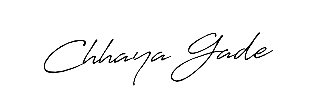 How to Draw Chhaya Gade signature style? Antro_Vectra_Bolder is a latest design signature styles for name Chhaya Gade. Chhaya Gade signature style 7 images and pictures png