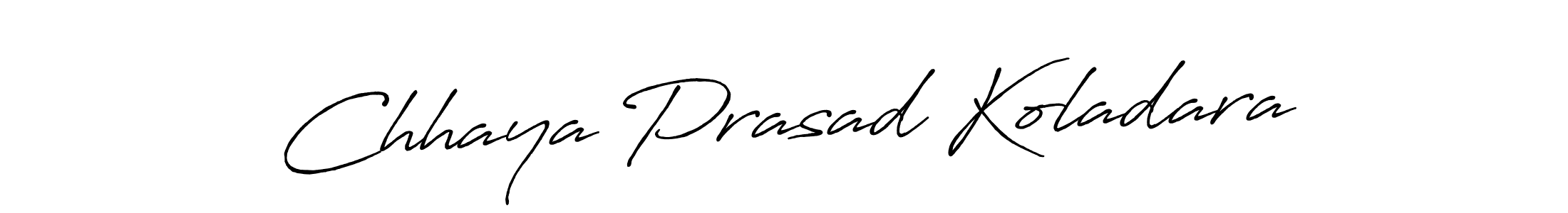 Once you've used our free online signature maker to create your best signature Antro_Vectra_Bolder style, it's time to enjoy all of the benefits that Chhaya Prasad Koladara name signing documents. Chhaya Prasad Koladara signature style 7 images and pictures png