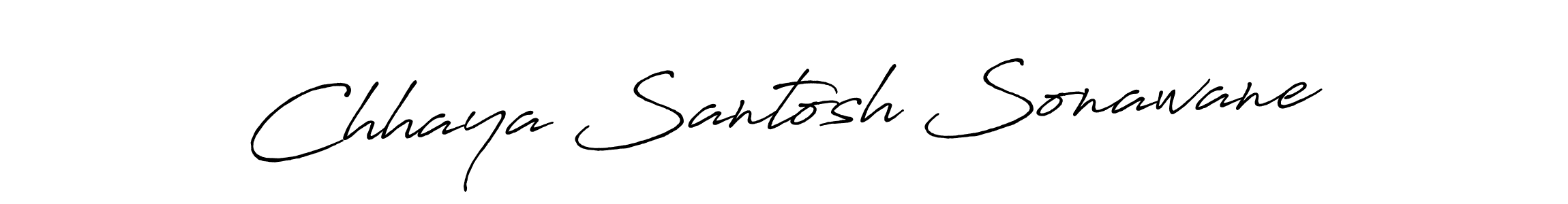Make a short Chhaya Santosh Sonawane signature style. Manage your documents anywhere anytime using Antro_Vectra_Bolder. Create and add eSignatures, submit forms, share and send files easily. Chhaya Santosh Sonawane signature style 7 images and pictures png