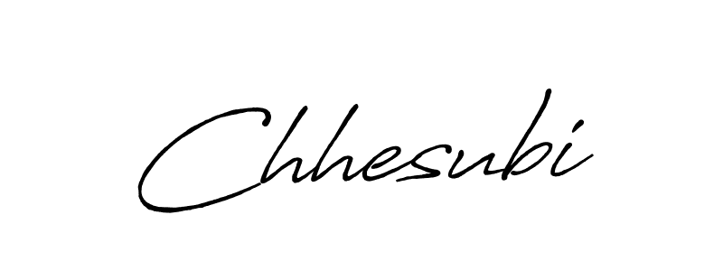 The best way (Antro_Vectra_Bolder) to make a short signature is to pick only two or three words in your name. The name Chhesubi include a total of six letters. For converting this name. Chhesubi signature style 7 images and pictures png