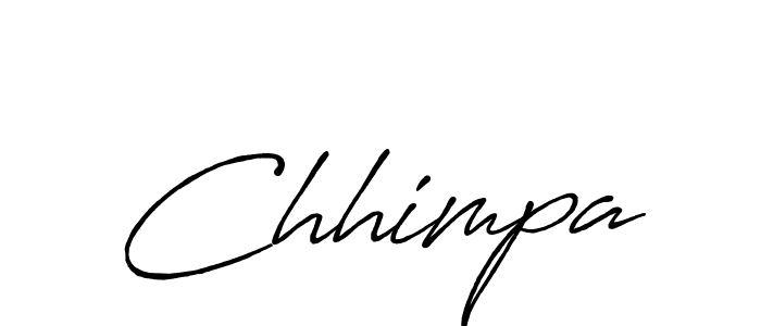 Similarly Antro_Vectra_Bolder is the best handwritten signature design. Signature creator online .You can use it as an online autograph creator for name Chhimpa. Chhimpa signature style 7 images and pictures png