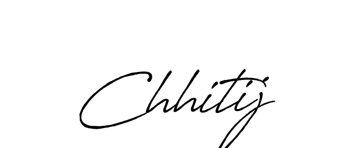 How to Draw Chhitij signature style? Antro_Vectra_Bolder is a latest design signature styles for name Chhitij. Chhitij signature style 7 images and pictures png
