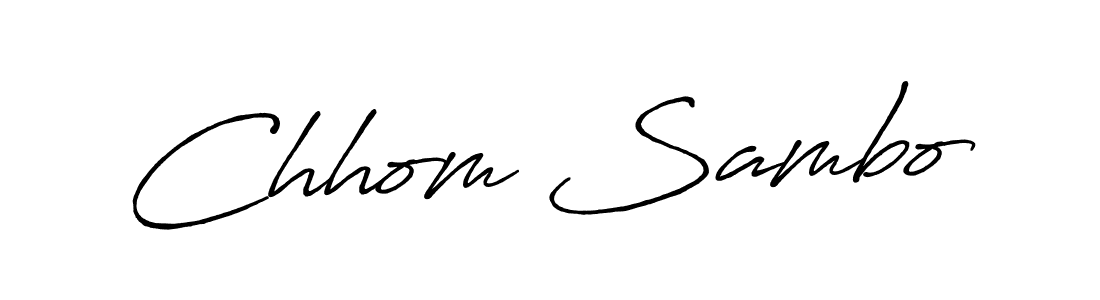 The best way (Antro_Vectra_Bolder) to make a short signature is to pick only two or three words in your name. The name Chhom Sambo include a total of six letters. For converting this name. Chhom Sambo signature style 7 images and pictures png