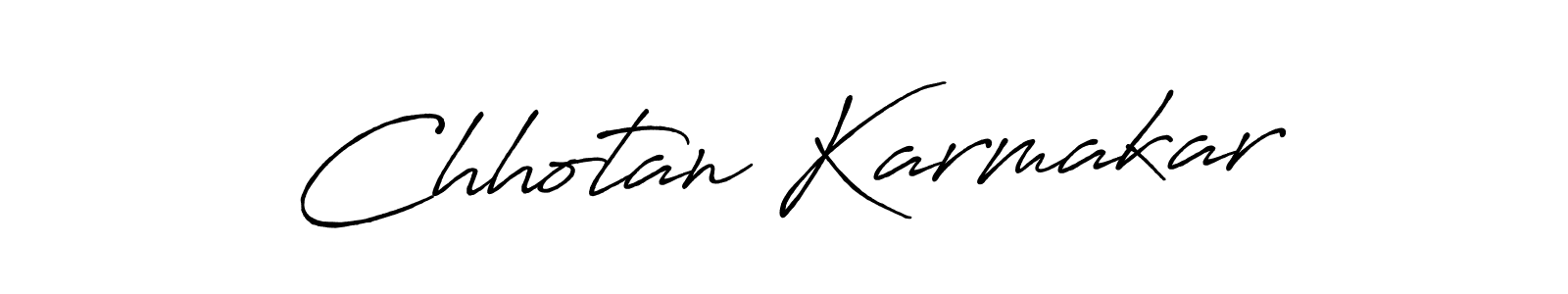 if you are searching for the best signature style for your name Chhotan Karmakar. so please give up your signature search. here we have designed multiple signature styles  using Antro_Vectra_Bolder. Chhotan Karmakar signature style 7 images and pictures png