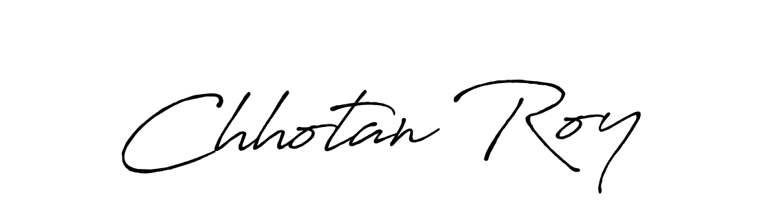 You can use this online signature creator to create a handwritten signature for the name Chhotan Roy. This is the best online autograph maker. Chhotan Roy signature style 7 images and pictures png