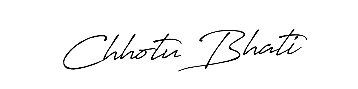 Once you've used our free online signature maker to create your best signature Antro_Vectra_Bolder style, it's time to enjoy all of the benefits that Chhotu Bhati name signing documents. Chhotu Bhati signature style 7 images and pictures png
