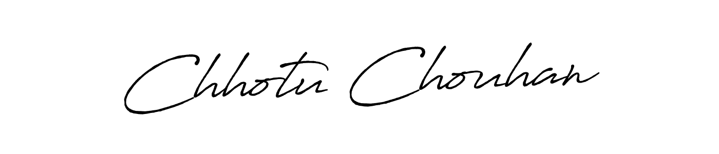 Antro_Vectra_Bolder is a professional signature style that is perfect for those who want to add a touch of class to their signature. It is also a great choice for those who want to make their signature more unique. Get Chhotu Chouhan name to fancy signature for free. Chhotu Chouhan signature style 7 images and pictures png