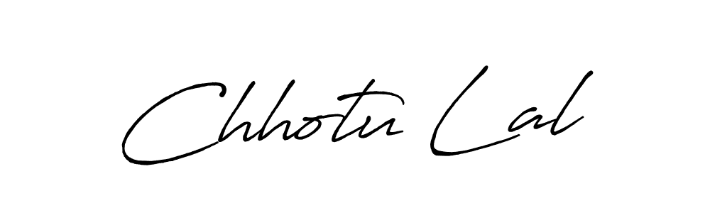 How to make Chhotu Lal signature? Antro_Vectra_Bolder is a professional autograph style. Create handwritten signature for Chhotu Lal name. Chhotu Lal signature style 7 images and pictures png