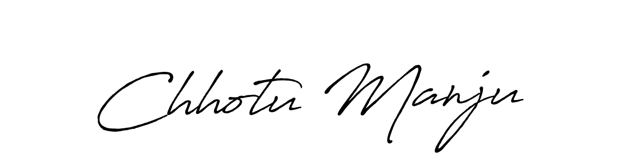 Antro_Vectra_Bolder is a professional signature style that is perfect for those who want to add a touch of class to their signature. It is also a great choice for those who want to make their signature more unique. Get Chhotu Manju name to fancy signature for free. Chhotu Manju signature style 7 images and pictures png