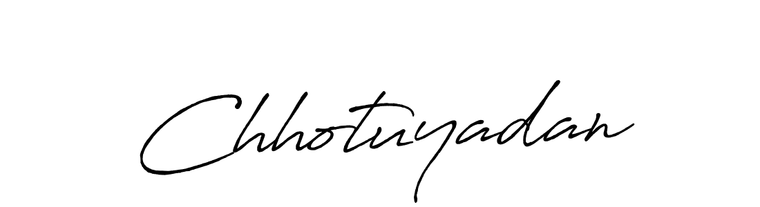 You can use this online signature creator to create a handwritten signature for the name Chhotuyadan. This is the best online autograph maker. Chhotuyadan signature style 7 images and pictures png