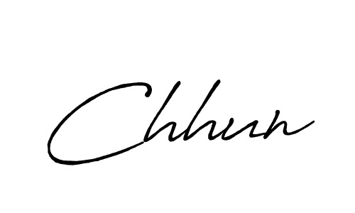 Similarly Antro_Vectra_Bolder is the best handwritten signature design. Signature creator online .You can use it as an online autograph creator for name Chhun. Chhun signature style 7 images and pictures png