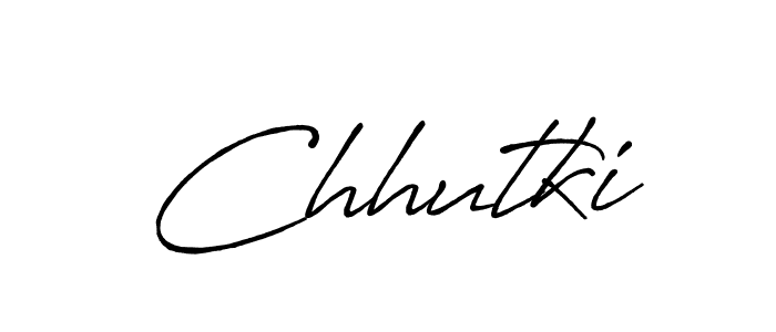 The best way (Antro_Vectra_Bolder) to make a short signature is to pick only two or three words in your name. The name Chhutki include a total of six letters. For converting this name. Chhutki signature style 7 images and pictures png
