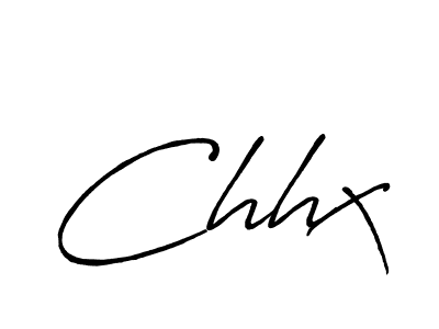 Chhx stylish signature style. Best Handwritten Sign (Antro_Vectra_Bolder) for my name. Handwritten Signature Collection Ideas for my name Chhx. Chhx signature style 7 images and pictures png