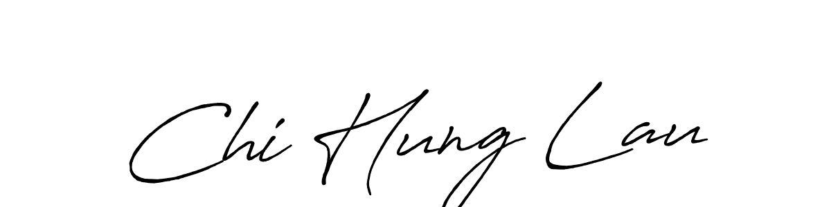 The best way (Antro_Vectra_Bolder) to make a short signature is to pick only two or three words in your name. The name Chi Hung Lau include a total of six letters. For converting this name. Chi Hung Lau signature style 7 images and pictures png