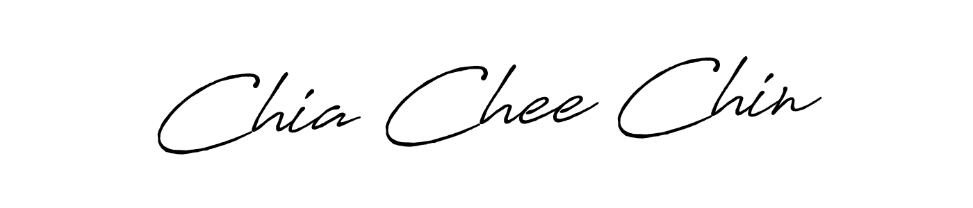 Design your own signature with our free online signature maker. With this signature software, you can create a handwritten (Antro_Vectra_Bolder) signature for name Chia Chee Chin. Chia Chee Chin signature style 7 images and pictures png